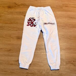 Budweiser sweatpants size medium